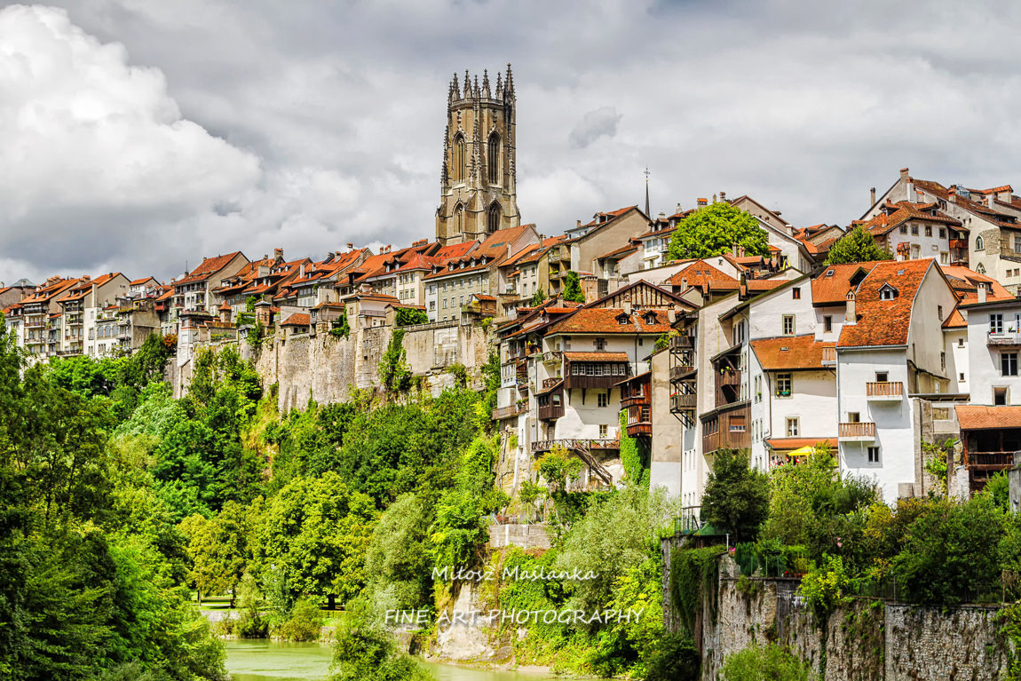 Fribourg old town