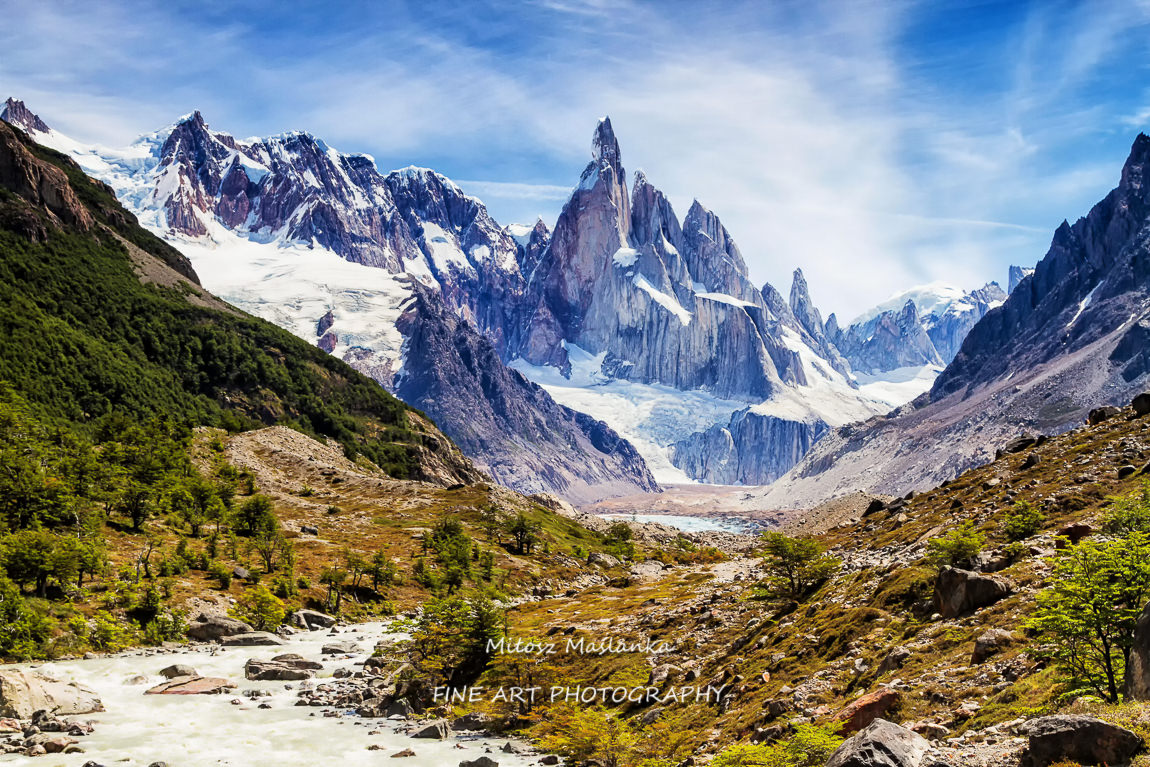 Cerro Torre peak, Los Glaciares National Park, El Chalten, Patagonia, Argentina