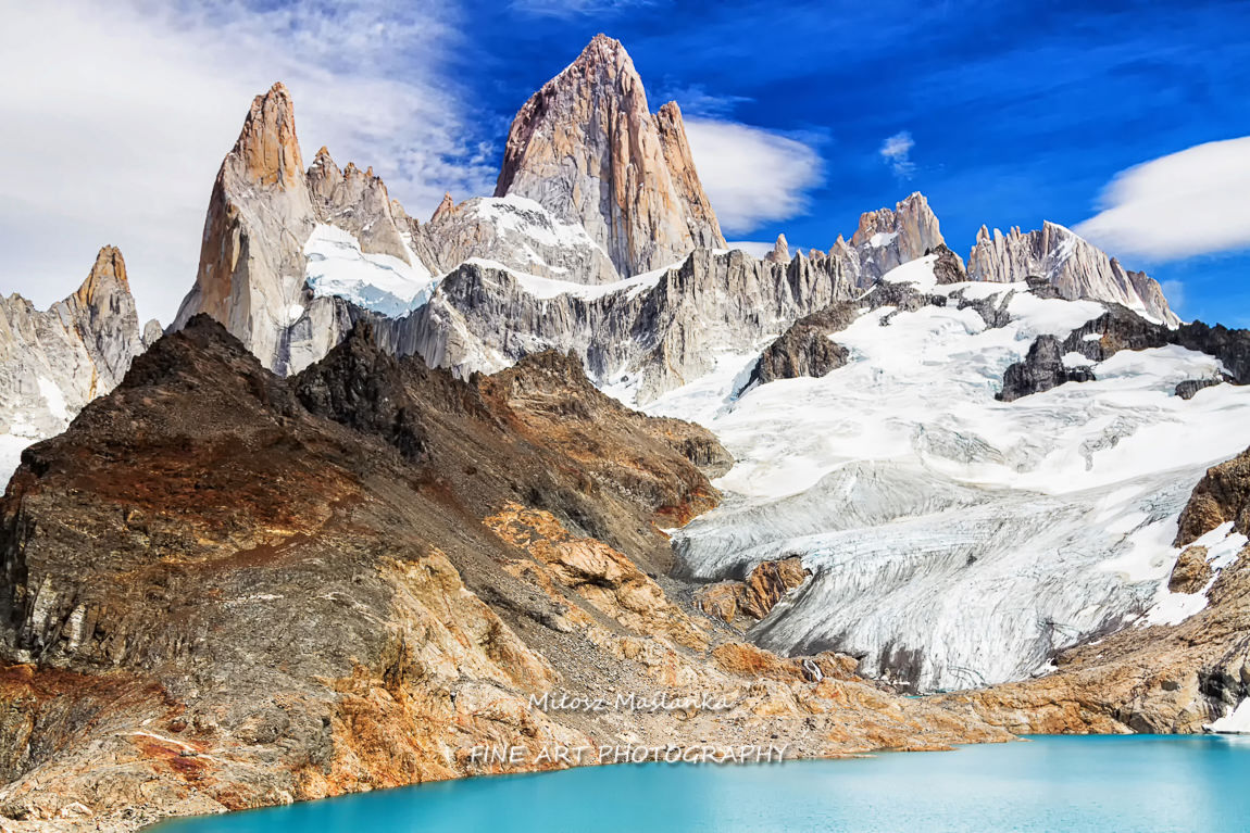 Fitz Roy peak, Los Glaciares National Park, El Chalten, Patagonia, Argentina