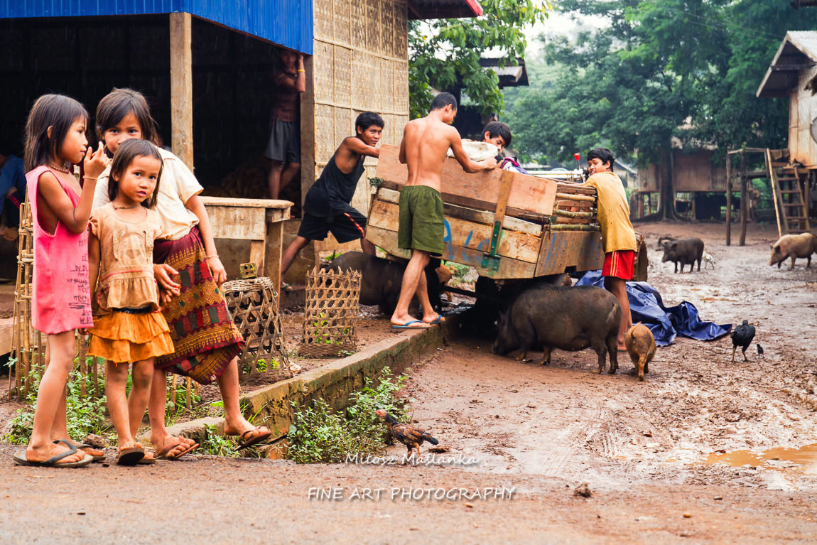 Bolaven Plateau village, Laos