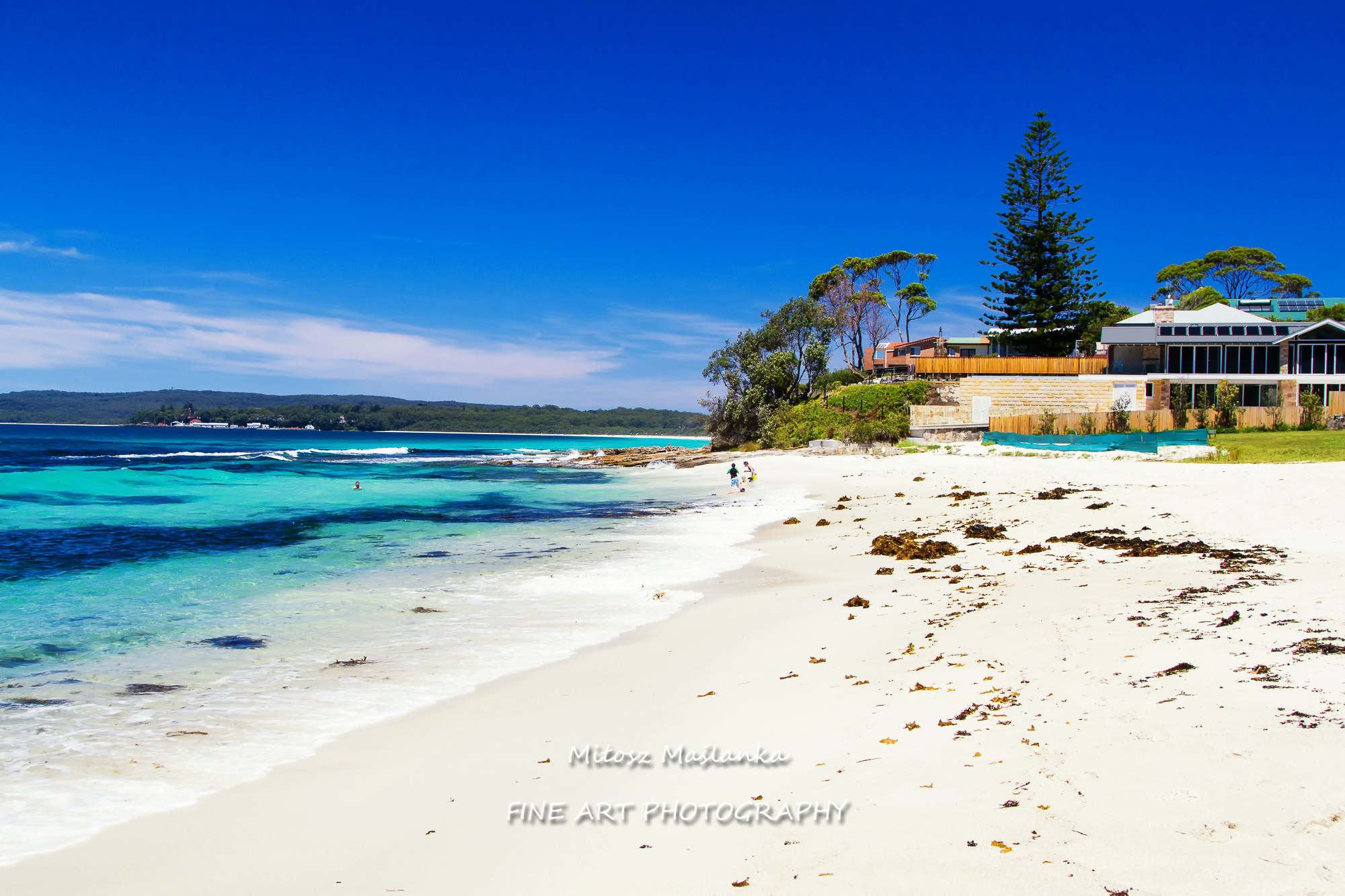 Jervis Bay in New South Wales, Australia.