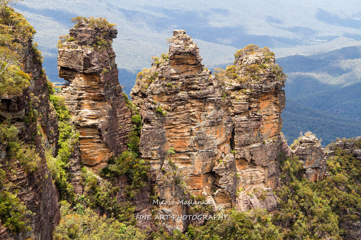 Blue Mountains range, New South Wales, Australia