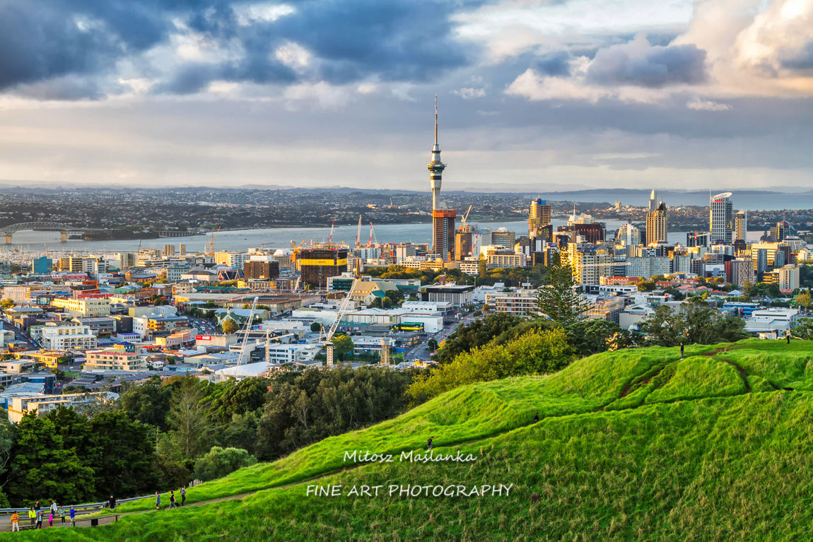 Auckland, New Zealand - the largest and most populous urban area in the country