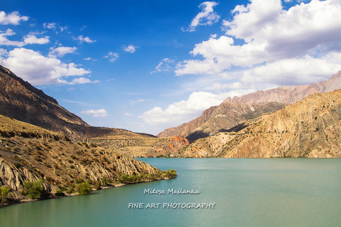 Iskander kul lake in Fan Mountains, Tajikistan, Central Asia