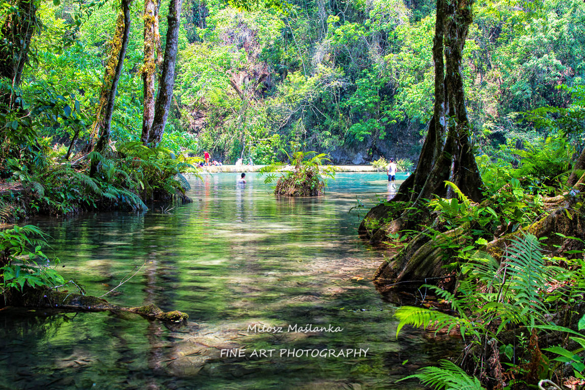 Semuc Champey, Lanquin, Guatemala, Central America