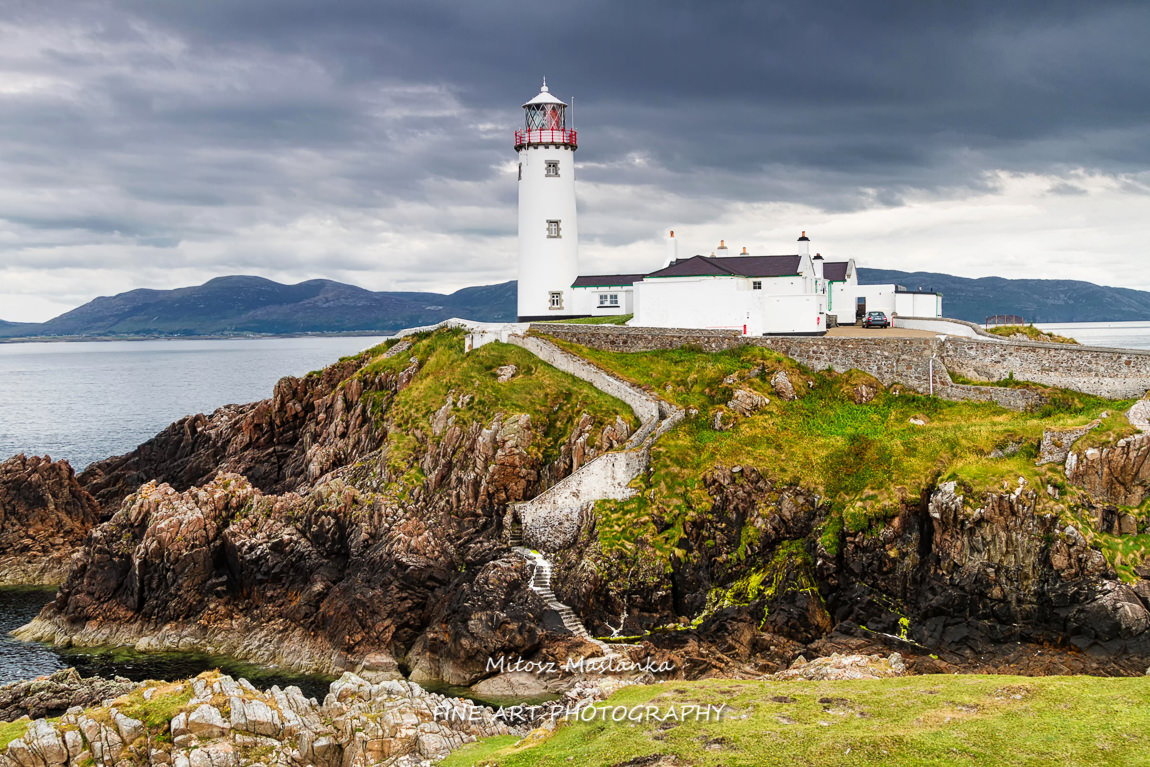 White Lighthouse, Fanad Head, County Donegal, North Ireland
