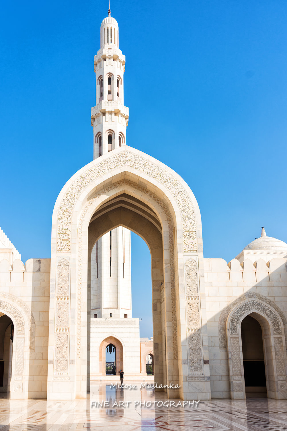 Sultan Qaboos Grand Mosque. Grand mosque In Muscat. The Muscat m