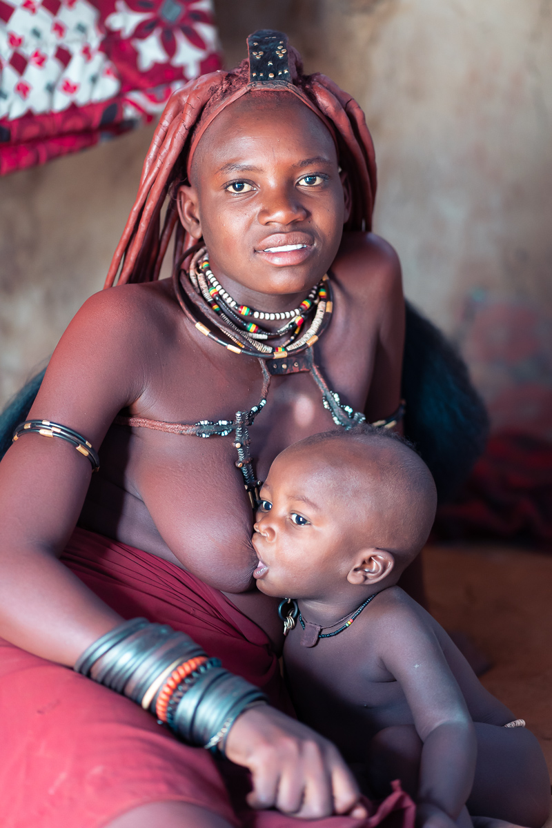Woman from Himba tribe